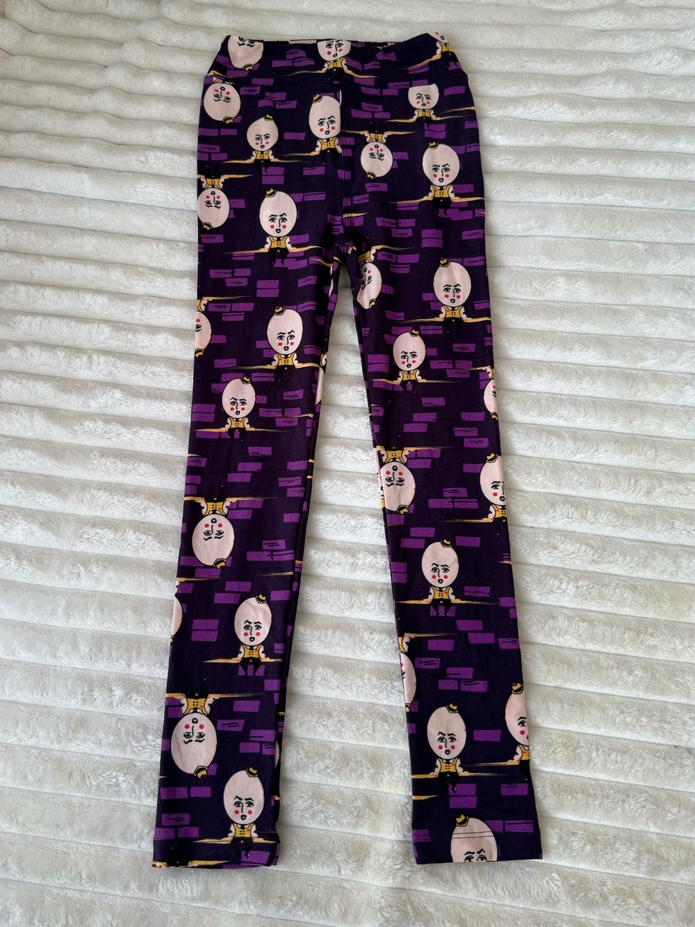 Lularoe Kids Leggings Humpty Dumpty size L XL